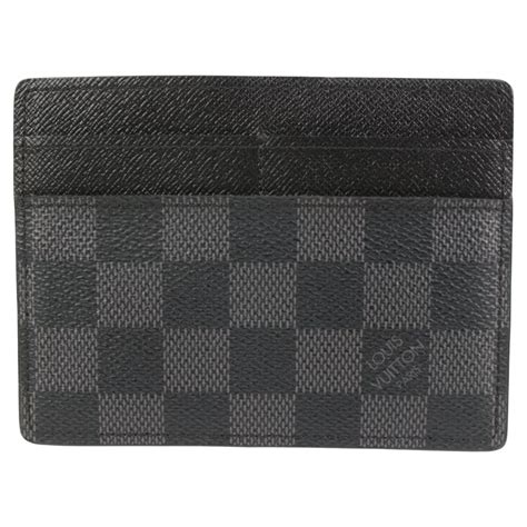 louis vuitton graphite card holder|louis vuitton card holder selfridges.